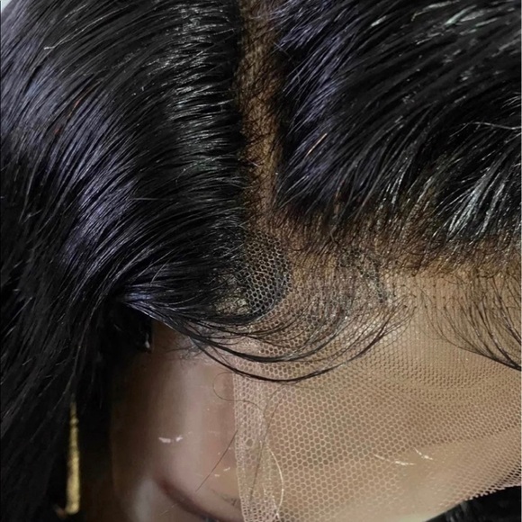 🌺New 22” Trinity 💯% Brazilian Customized 4X4 Closure Human Hair Wig🌺 - Picture 8 of 10